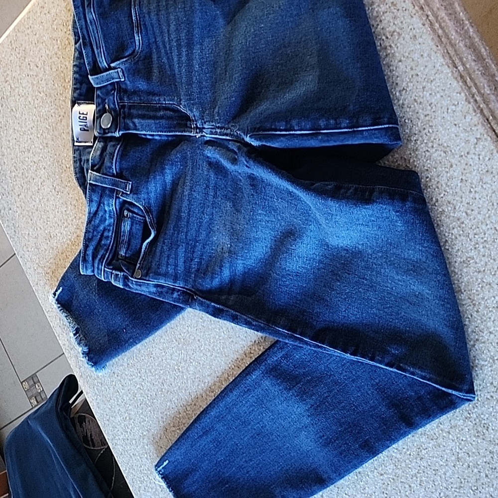 PAIGE Verdugo Ankle Skinny Mid-Rise Jeans Size 28 - Picture 2 of 12